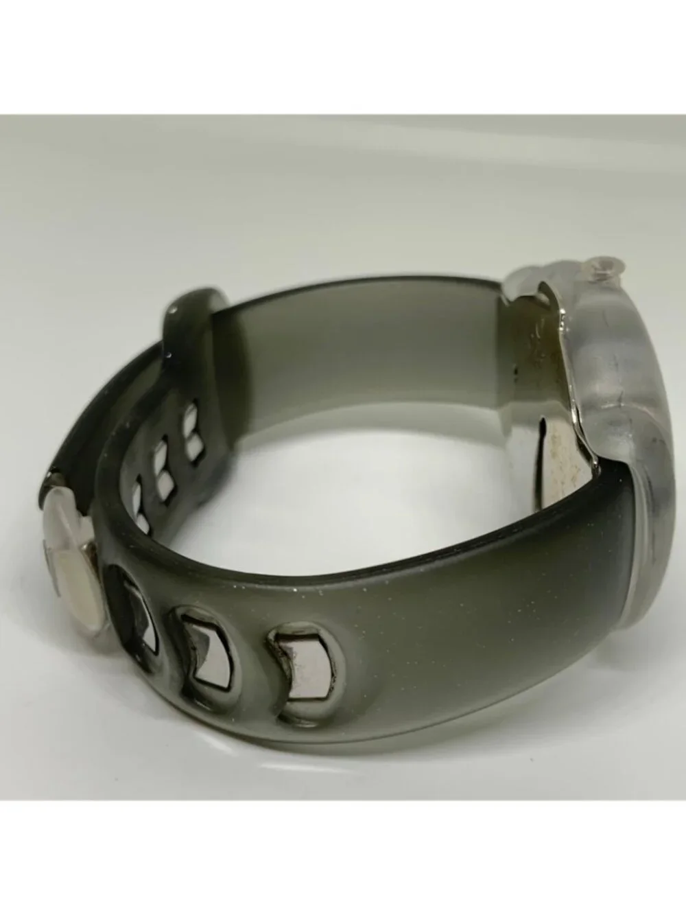 Snap Time Teller By Disney kids watch 35mm quartz gray band up to 7.5” running